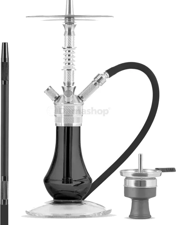Chicha AMY Carbonica Gear SS24.02, narguilé complet livré monté