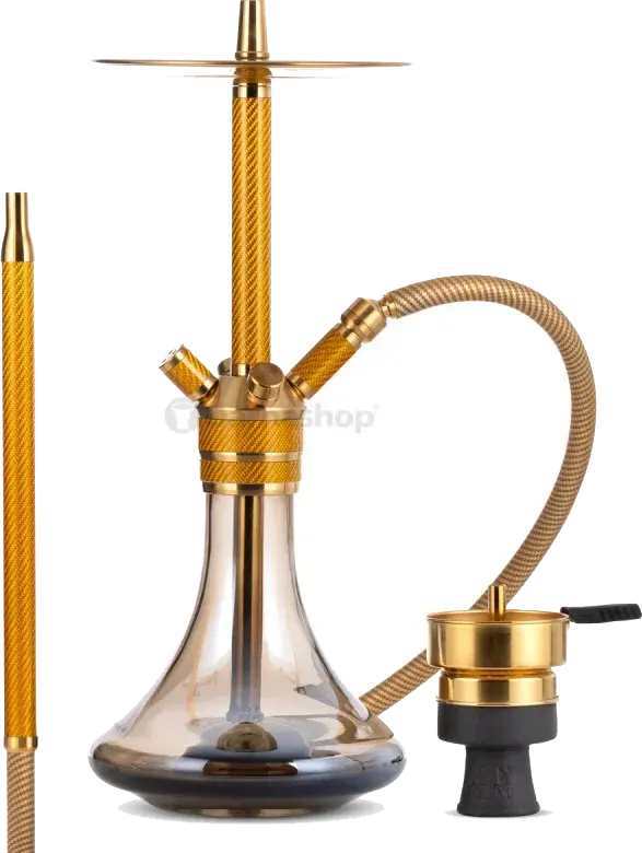 Chicha AMY Carbonica FORCE SS21.02, narguilé complet livré monté