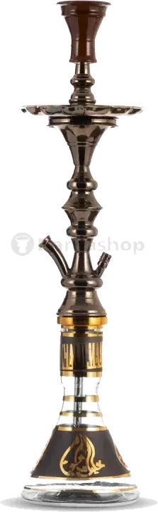 Chicha Khalil Mamoon Dubai Cafe Black, narguilé complet livré monté