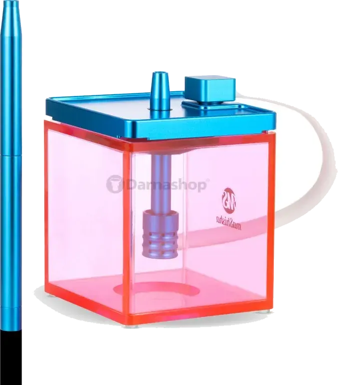 Chicha MS Micro Cube, narguilé complet livré monté
