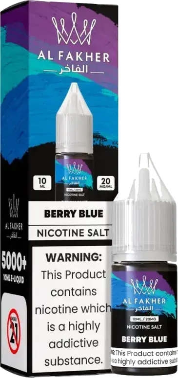 Flacon d’e-liquide Al Fakher Berry Blue 10 ml