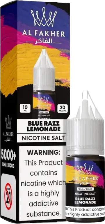 Flacon d’e-liquide Al Fakher Blue Razz Lemonade 10 ml
