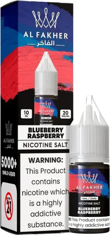 Flacon d’e-liquide Al Fakher Blueberry Raspberry 10 ml