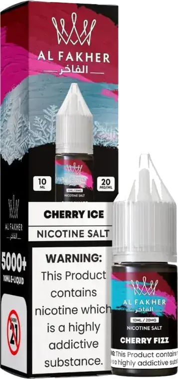 Flacon d’e-liquide Al Fakher Cherry Ice 10 ml
