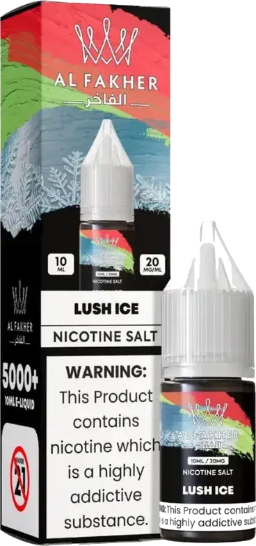 Flacon d’e-liquide Al Fakher Lush Ice 10 ml