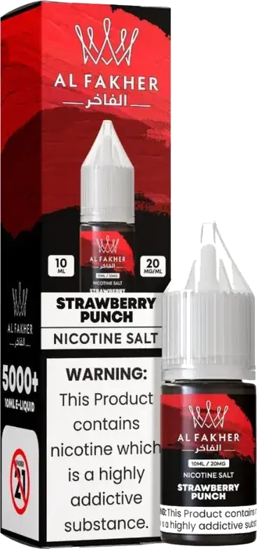 Flacon d’e-liquide Al Fakher Strawberry Punch 10 ml